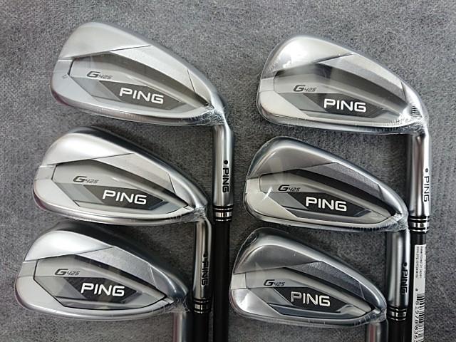 日本仕様 PING ピン G425 黒ドット #5-PW 6本 アイアンセット 純正カーボン ALTA J CB SLATE  グリップカラーコード：アクア-GolfProtection