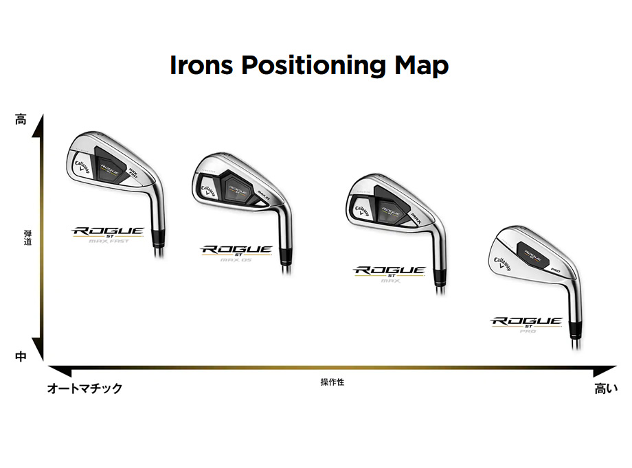 ROGUE ST PRO アイアン 2022 D/G 105 5～9.P - クラブ